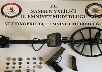 Samsun’da tarihi eser operasyonu