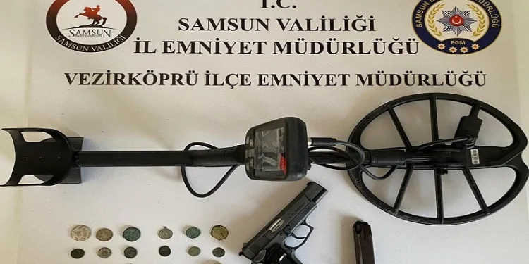 Samsun’da tarihi eser operasyonu