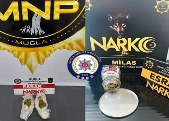 Muğla’da uyuşturucu operasyonu: 2 tutuklama