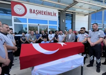 Kazada hayatını kaybeden doktor için tören