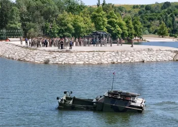 Kırklareli’nde köprücü araçları gösterisi yapıldı
