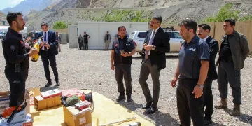 Vali Ali Çelik deprem hazırlık çalışmalarını yerinde inceledi