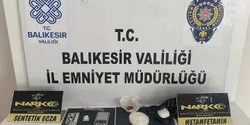 Balıkesir’de uyuşturucu operasyonu