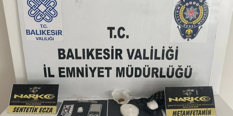 Balıkesir’de uyuşturucu operasyonu