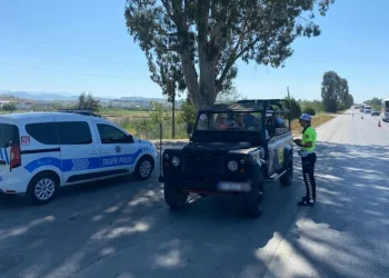 Alanya ve Manavgat’ta safari araçları denetlendi