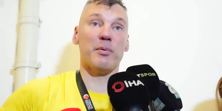 Sarunas Jasikevicius: “Türkiye Ligi’ndeki bütün hedeflerimizi başardık”