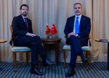 Dışişleri Bakanı Hakan Fidan, Karadağ Cumhurbaşkanı Milatoviç ile görüştü