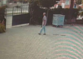 Kızını ve torununu öldüren zanlının son görüntüleri ortaya çıktı