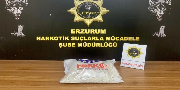Erzurum polisinden uyuşturucu operasyonu