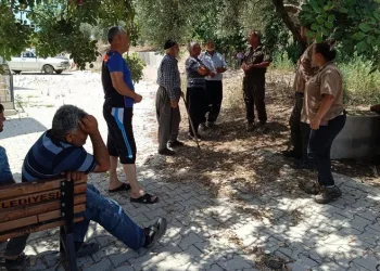 Orman yangınlarına karşı köylüler uyarıldı
