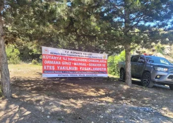 Kütahya’da orman yangınlarına karşı seferberlik