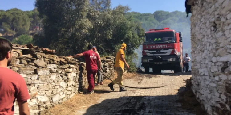 Koçarlı’daki yangın kontrol altına alındı