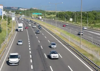 TEM’in Bolu geçişinde akıcı yoğunluk