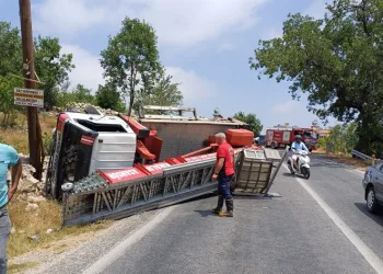 Çamlıyayla yolunda kaza: 1 yaralı