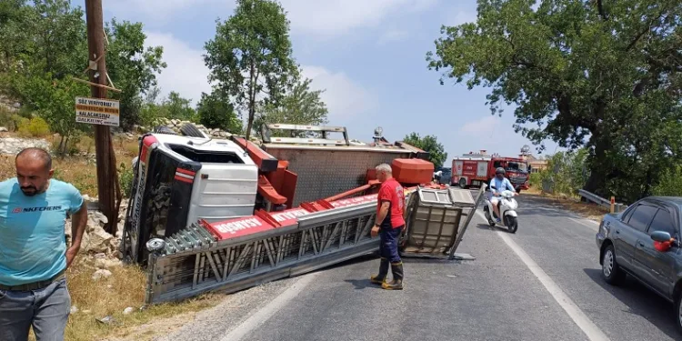 Çamlıyayla yolunda kaza: 1 yaralı