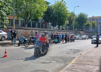 Motosiklet sürücülerine yönelik denetim yapıldı