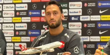 Hakan Çalhanoğlu: “Çekya maçına odaklanıp, inşallah grup etabını geçeceğiz”
