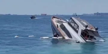 Fatih açıklarında su alan tekne battı