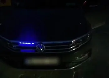 Araca 12 bin 878 lira “çakar lamba” cezası
