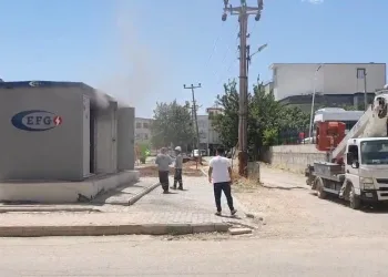 Trafodan yükselen dumanlar korkuttu
