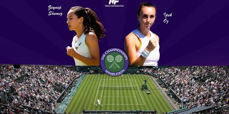 Wimbledon’da Zeynep Sönmez ve İpek Öz’den çifte galibiyet