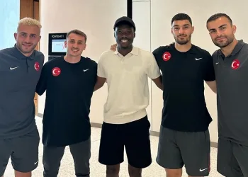 Derrick Köhn’den A Milli Takım kampına ziyaret
