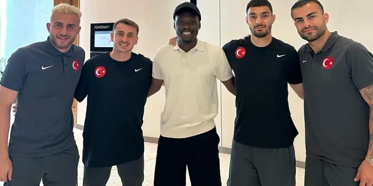 Derrick Köhn’den A Milli Takım kampına ziyaret
