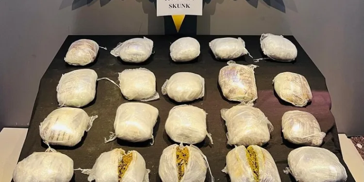 Malatya’da yolcu otobüsünde 13 kilogram uyuşturucu ele geçirildi