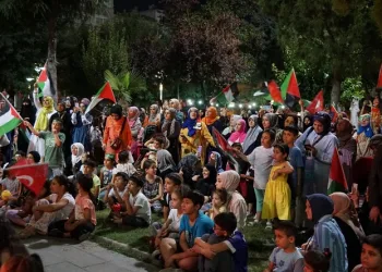 Manisalılar Gazze için bir araya geldi