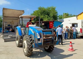 Yüreğirli çiftçilere traktör muayene kolaylığı