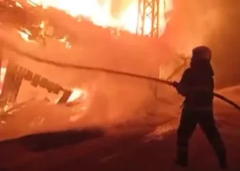 Bozüyük’te korulukta çıkan yangın güçlükle söndürüldü
