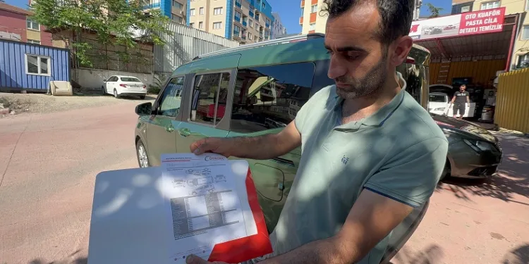 Sıfır diye aldığı 2 araç da hasarlı çıktı