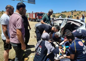 Mardin’de trafik kazası