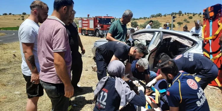Mardin’de trafik kazası