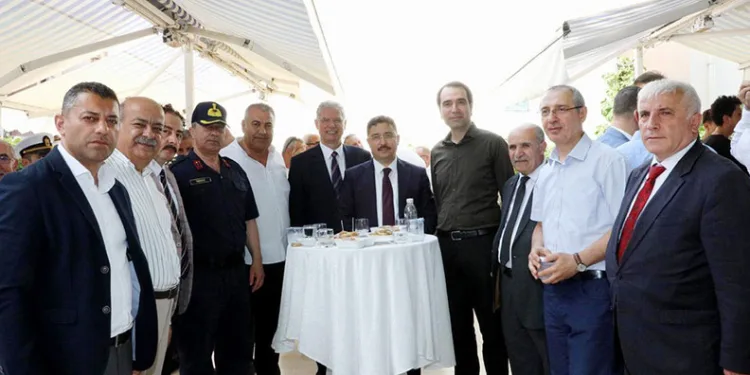 Mudanya protokolü bayramlaştı