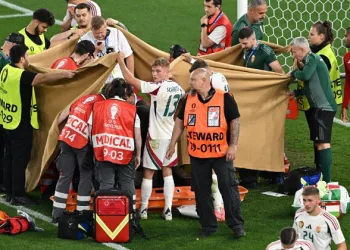 İskoçya Macaristan maçında korku dolu anlar