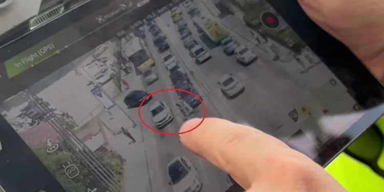 Bursa’da dron destekli ‘yaya’ denetimi
