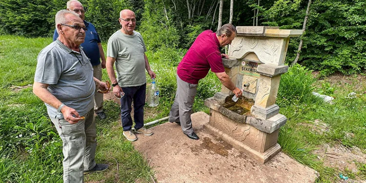 Şeker çeşmesinde şifa arıyorlar