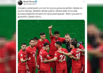 Burak Yılmaz’dan milli takıma destek