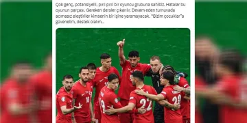 Burak Yılmaz’dan milli takıma destek