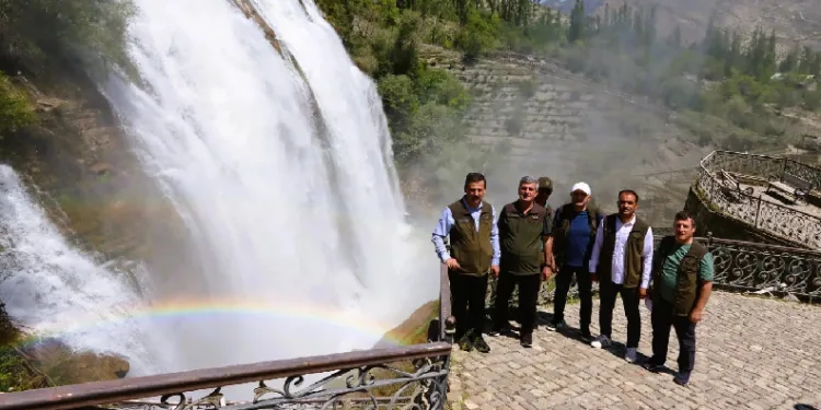 DKMP'den Tortum Şelalesi hassasiyeti