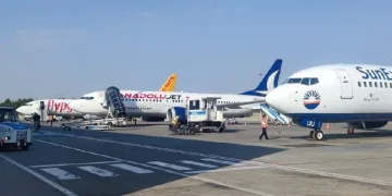 Malatya Havalimanında dev hizmet