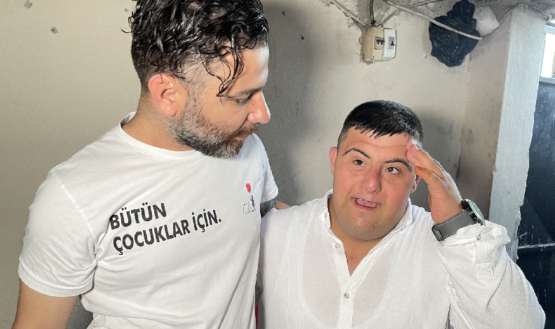 down sendromlu Ramazan temsili 'askere' gitti