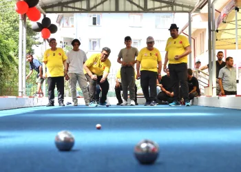 Huzurevi sakinleri ‘Bocce'