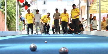 Huzurevi sakinleri ‘Bocce'