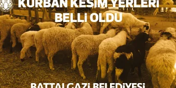Battalgazi Belediyesi kurban kesim yerlerini belirledi