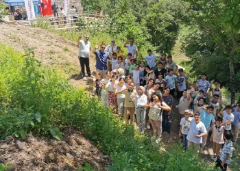 Yeniden ihya edilen tarihi hamam öğrencileri ağırladı