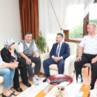 Vali Aksoy şehit ailesine başsağlığı ziyareti