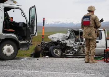 Erzurum jandarma bölgesinde 23 trafik kazası