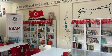 Çelikli köyü okulunda anlamlı etkinlik